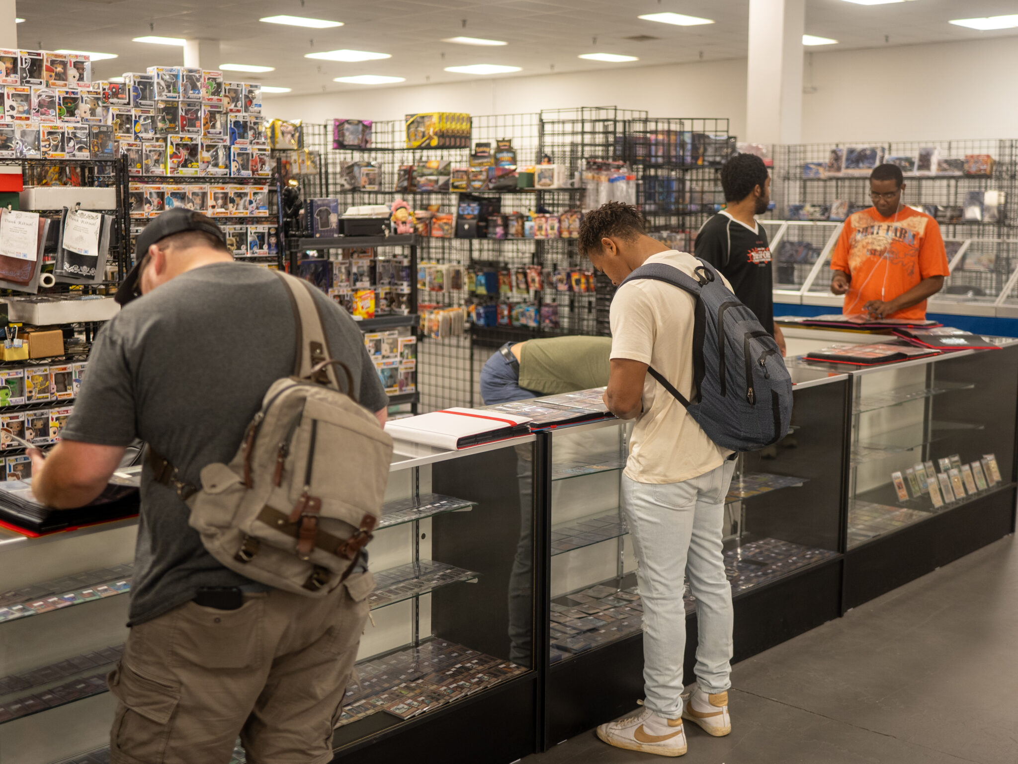 Attendees Charlie's Collectible Show