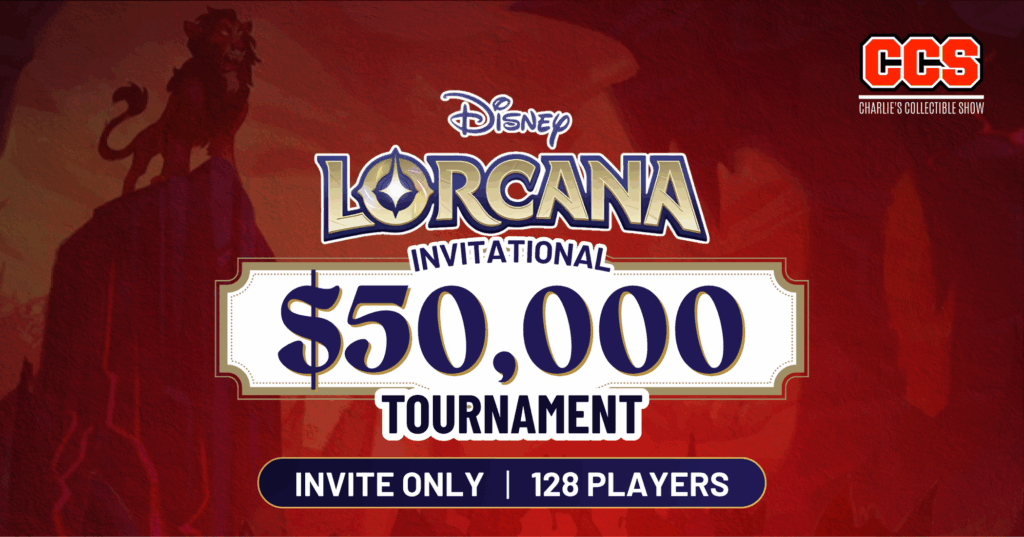 Lorcana 50K Tournament (Facebook Post)