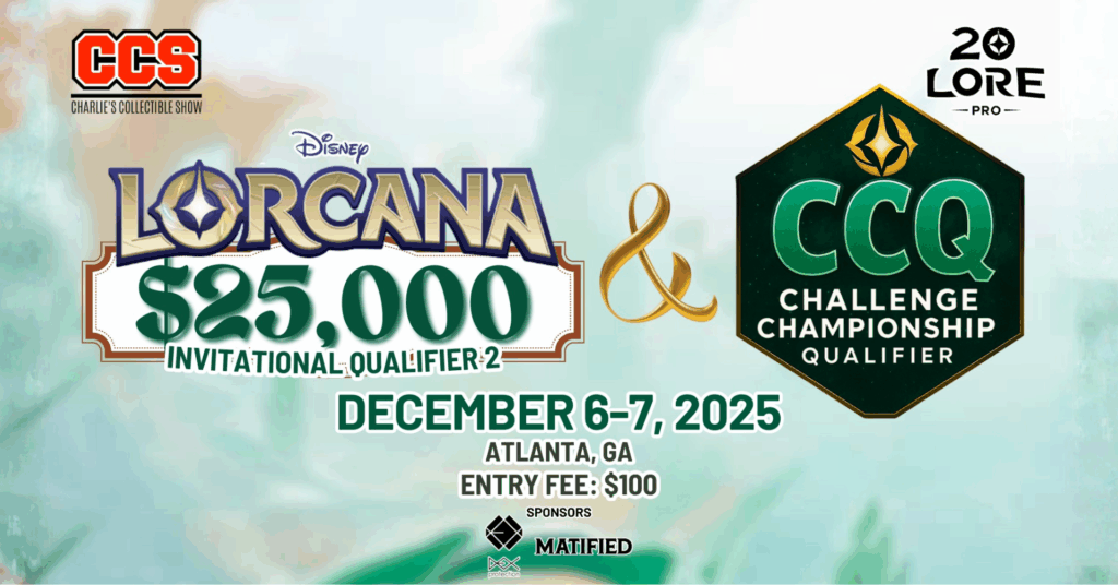 Banner - CCS Lorcana $25,000 Weekend IQ #2 (4)