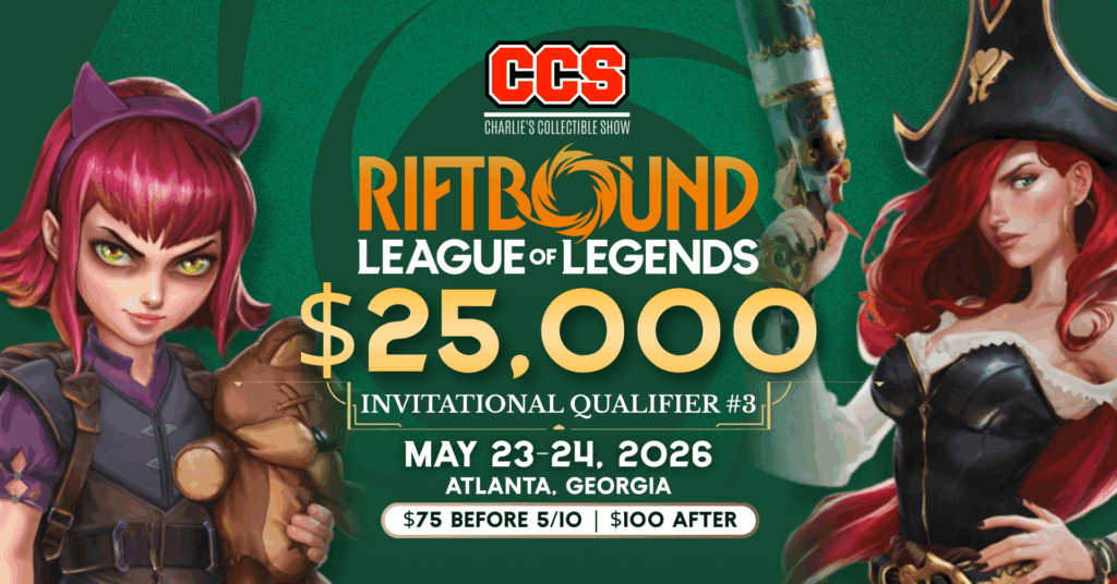3 Event Launch Kit - CCS Houston Riftbound $25,000 Weekend Qualifier #3