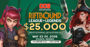 3 Event Launch Kit - CCS Houston Riftbound $25,000 Weekend Qualifier #3