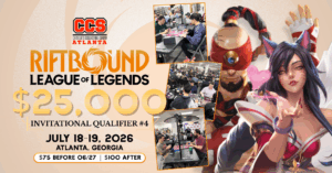 4 Event Launch Kit - CCS Houston Riftbound $25,000 Weekend Qualifier #4
