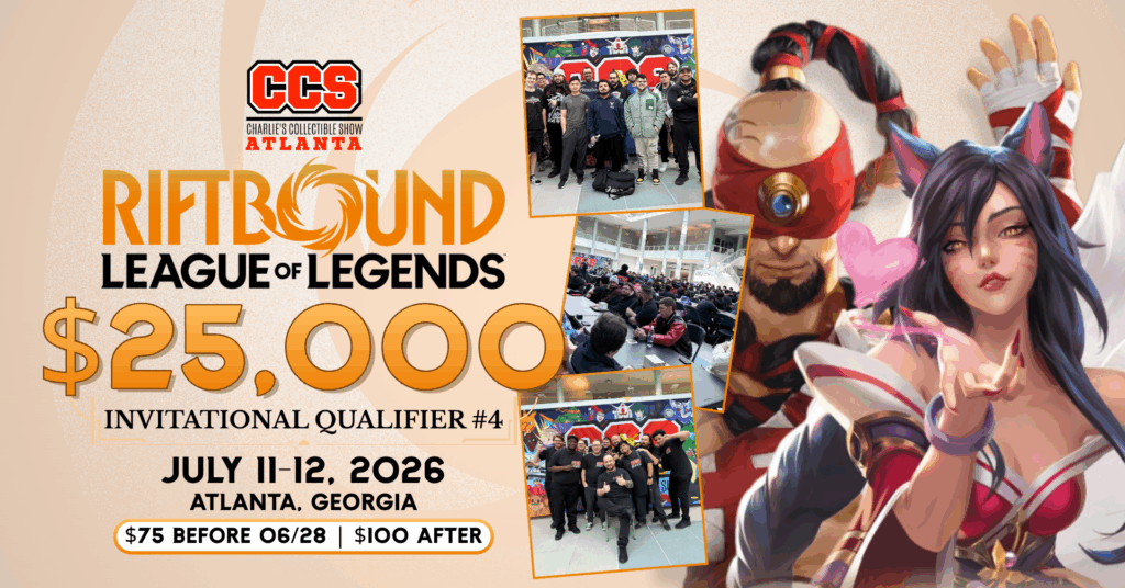 4 Event Launch Kit - CCS Houston Riftbound $25,000 Weekend Qualifier #4