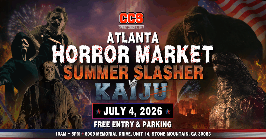 Event Launch Kit - Atlanta Horror Market Summer Slasher vs. Kaiju