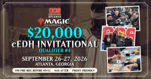 Event Launch Kit - CCS $20,000 cEDH Invitational Qualifier #4