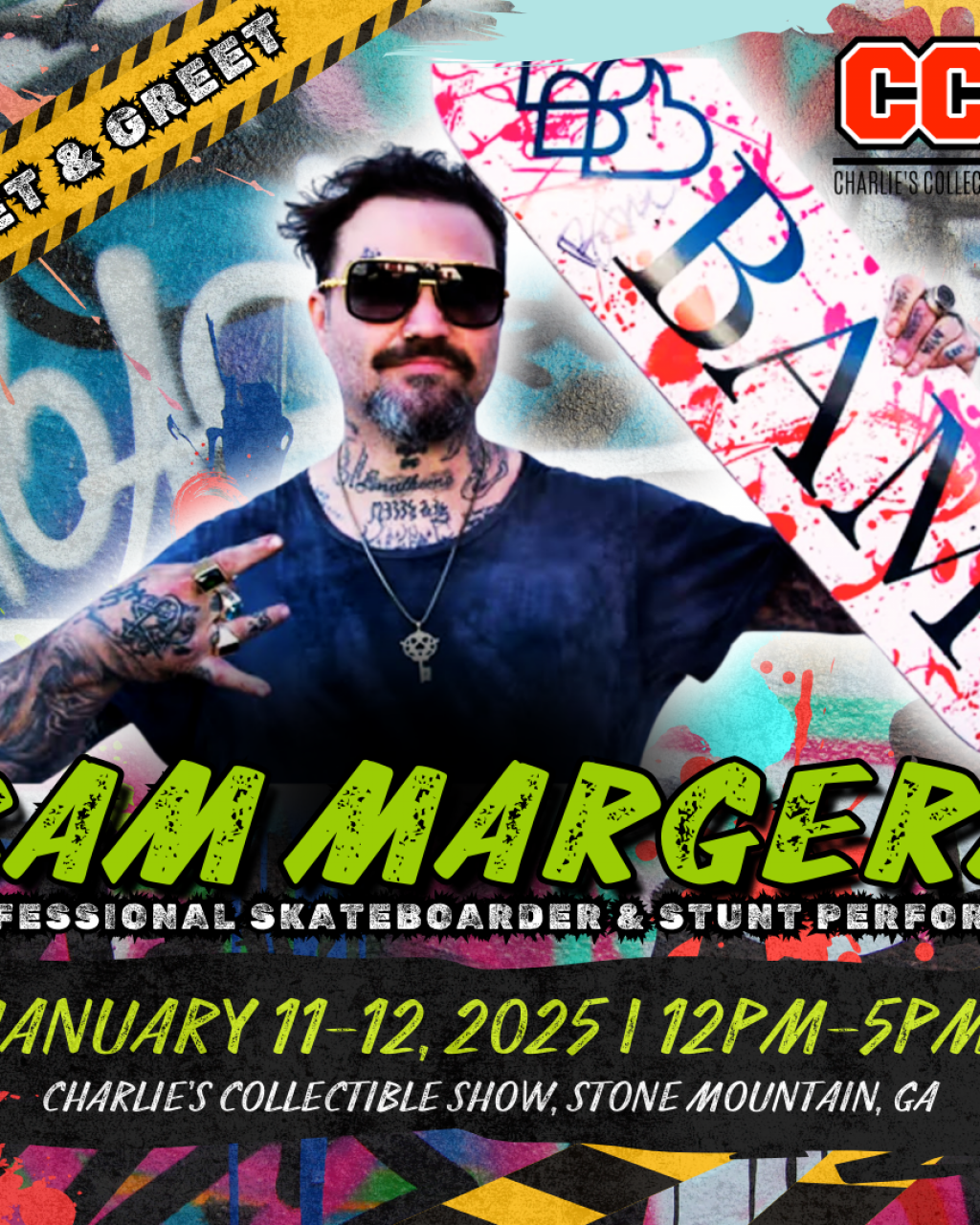 Bam Margera Signing (Instagram Post)