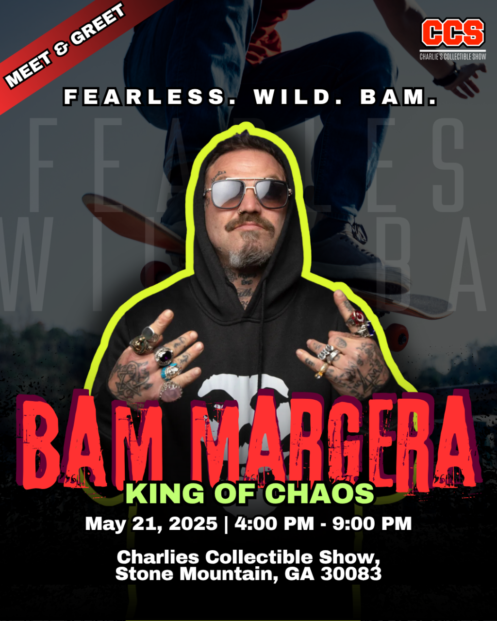 Guest Graphic - Bam Margera Signing