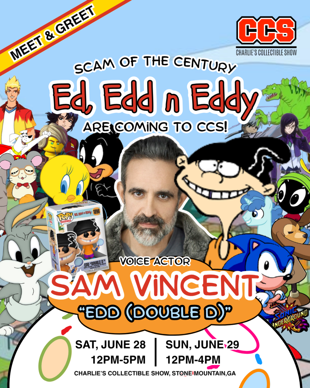 IG Post - Ed, Edd, and Eddy Autograph Signing